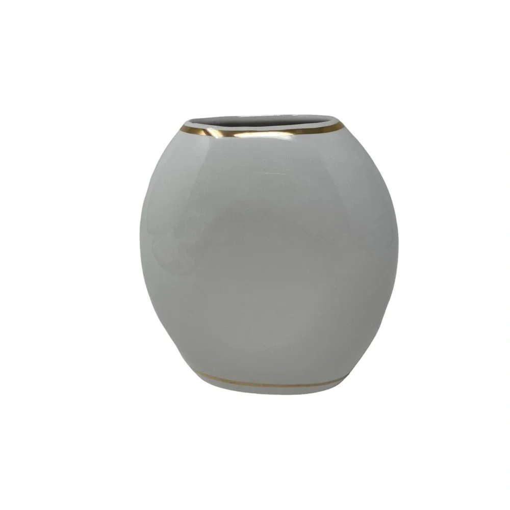 Chokin Vase The Art of Chokin 24k Gold Inlay. NIB